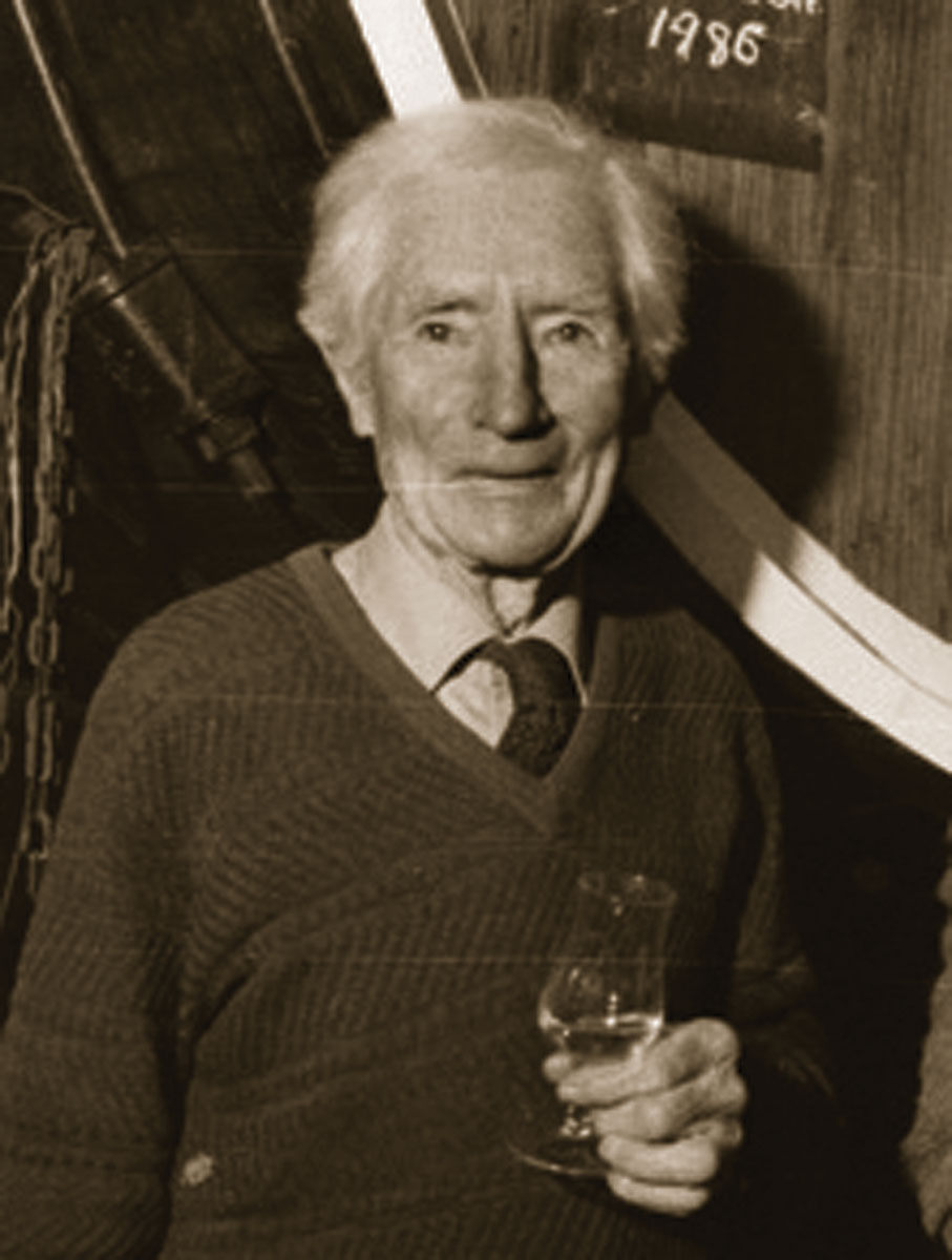 Burton Hamilton at Winery 1989
